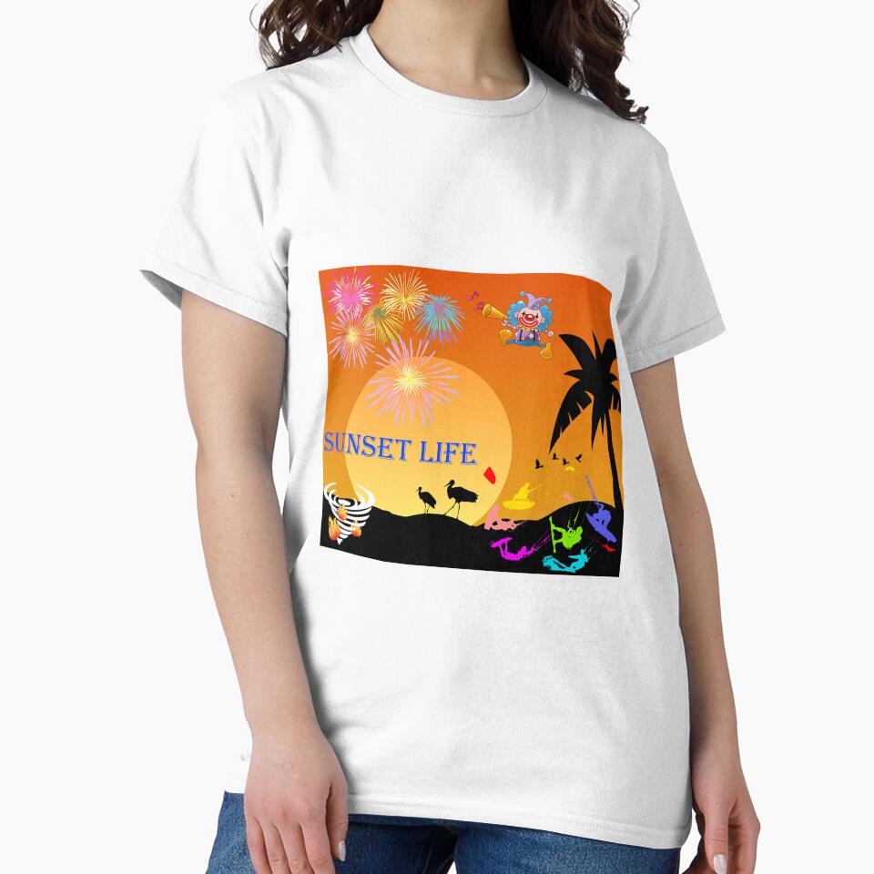 Sunset Life by Artstastic T-Shirts, Hoodie, Sweatshirt | BlankRebels.com (Image 2)