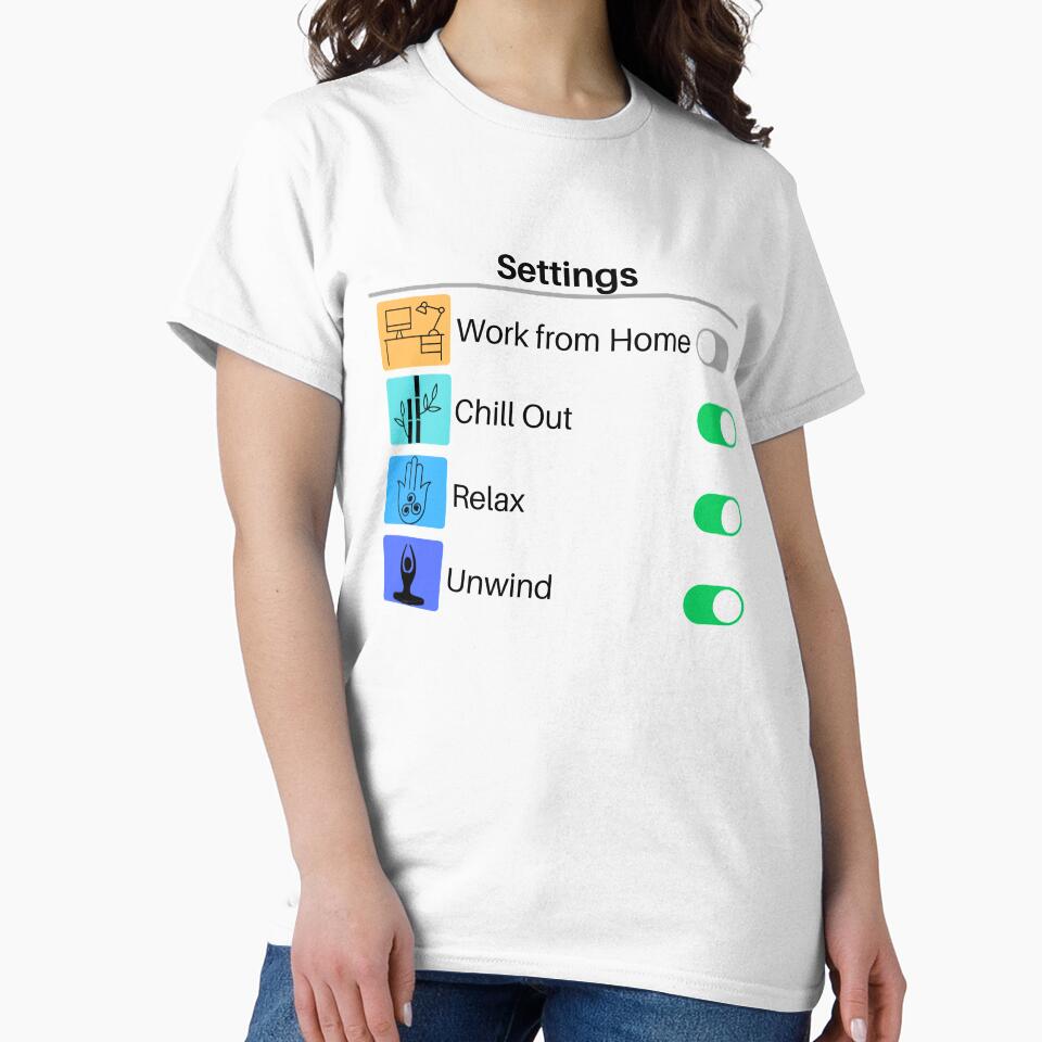 Turn OFF 'Work from Home' mode by Abidetheflow T-Shirts, Hoodie, Sweatshirt | BlankRebels.com (Image 2)