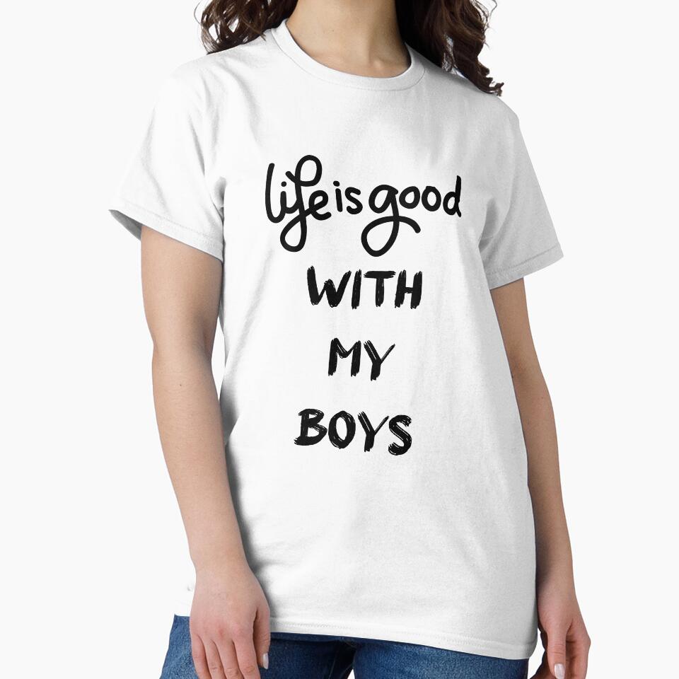 Life is better with my Boys Nice gift T-shirt by lhousshop Hoodie, Sweatshirt | BlankRebels.com (Image 2)