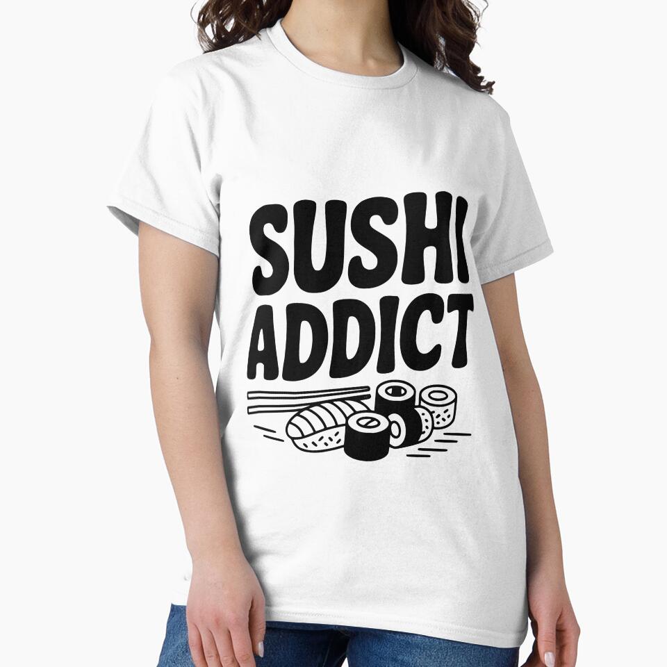 Sushi Addict by Frank Ring T-Shirts, Hoodie, Sweatshirt | BlankRebels.com (Image 2)