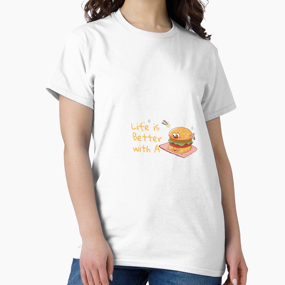 Life is Better with A Burger by 361office T-Shirts, Hoodie, Sweatshirt | BlankRebels.com (Image 2)
