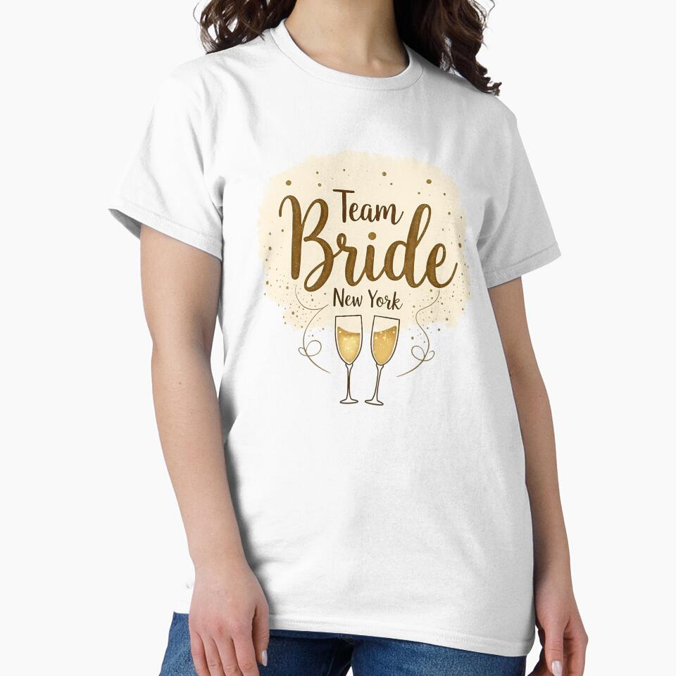 Team Bride Party in New York by JunelOfficial T-Shirts, Hoodie, Sweatshirt | BlankRebels.com (Image 2)