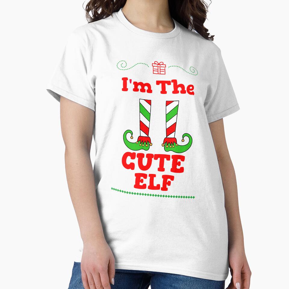Elf Matching Cute Elf by Sartoris Art T-Shirts, Hoodie, Sweatshirt | BlankRebels.com (Image 2)