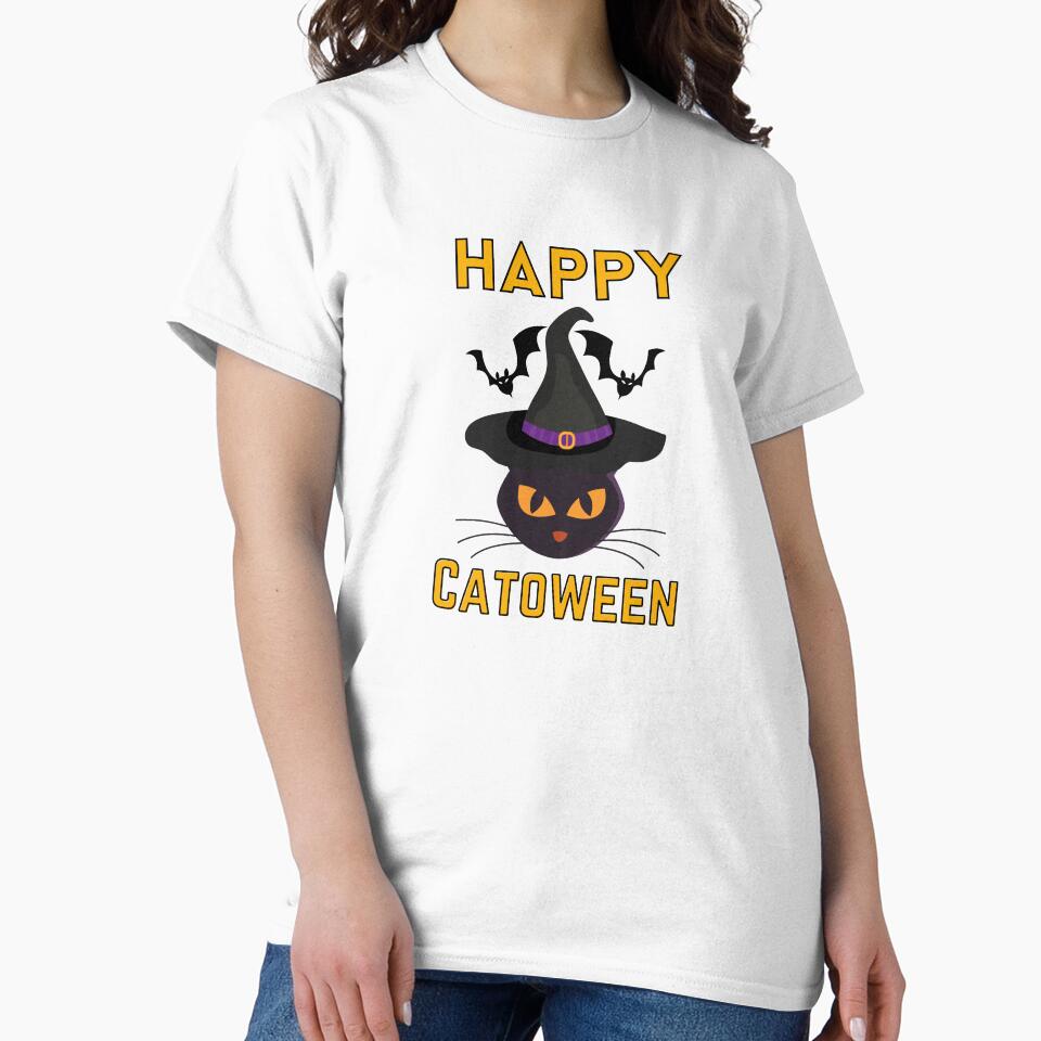 Happy Catoween - Halloween Cat by CreativeMansion T-Shirts, Hoodie, Sweatshirt | BlankRebels.com (Image 2)