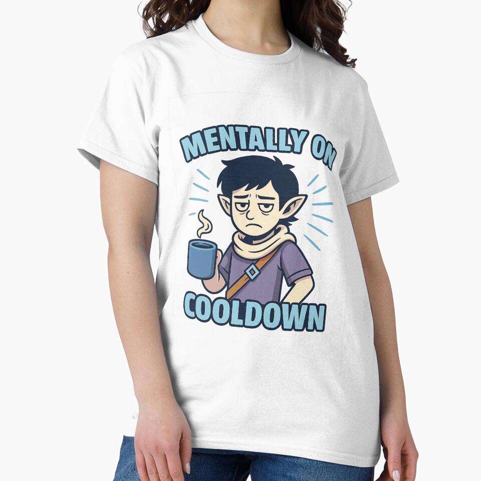 Mentally on Cooldown by Flymaxxx T-Shirts, Hoodie, Sweatshirt | BlankRebels.com (Image 2)