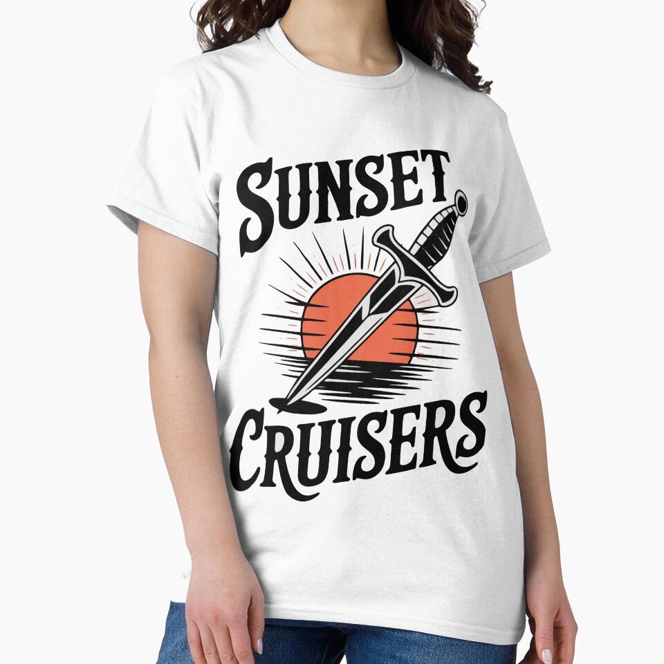 SUNSET CRUISERS – Tattoo Edition by Mahilis T-Shirts, Hoodie, Sweatshirt | BlankRebels.com (Image 2)