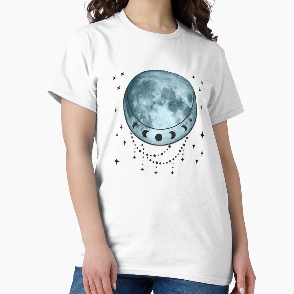 Celestial Moon Phases Magic by BeyondTime T-Shirts, Hoodie, Sweatshirt | BlankRebels.com (Image 2)