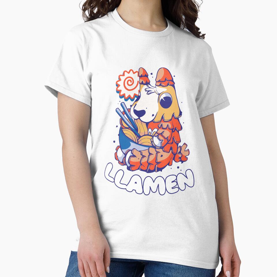 Llamen by jie lin T-Shirts, Hoodie, Sweatshirt | BlankRebels.com (Image 2)