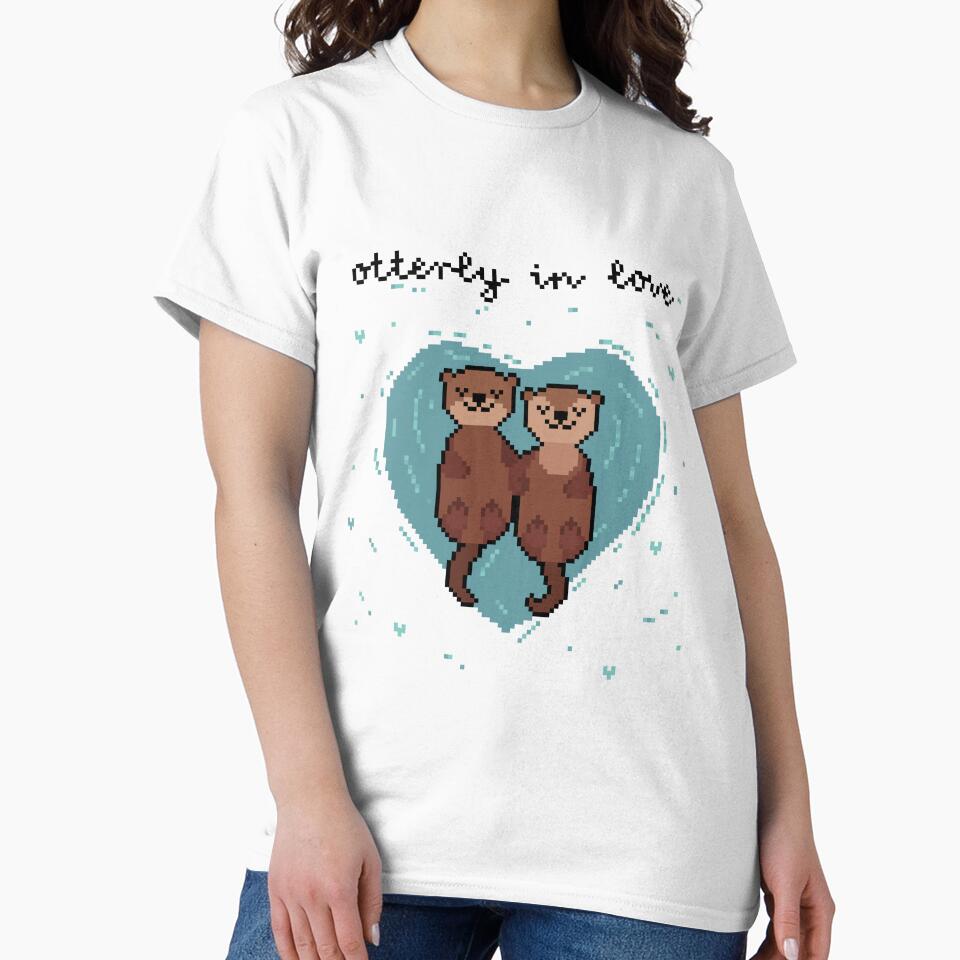 Otterly in Love by katnanigans T-Shirts, Hoodie, Sweatshirt | BlankRebels.com (Image 2)