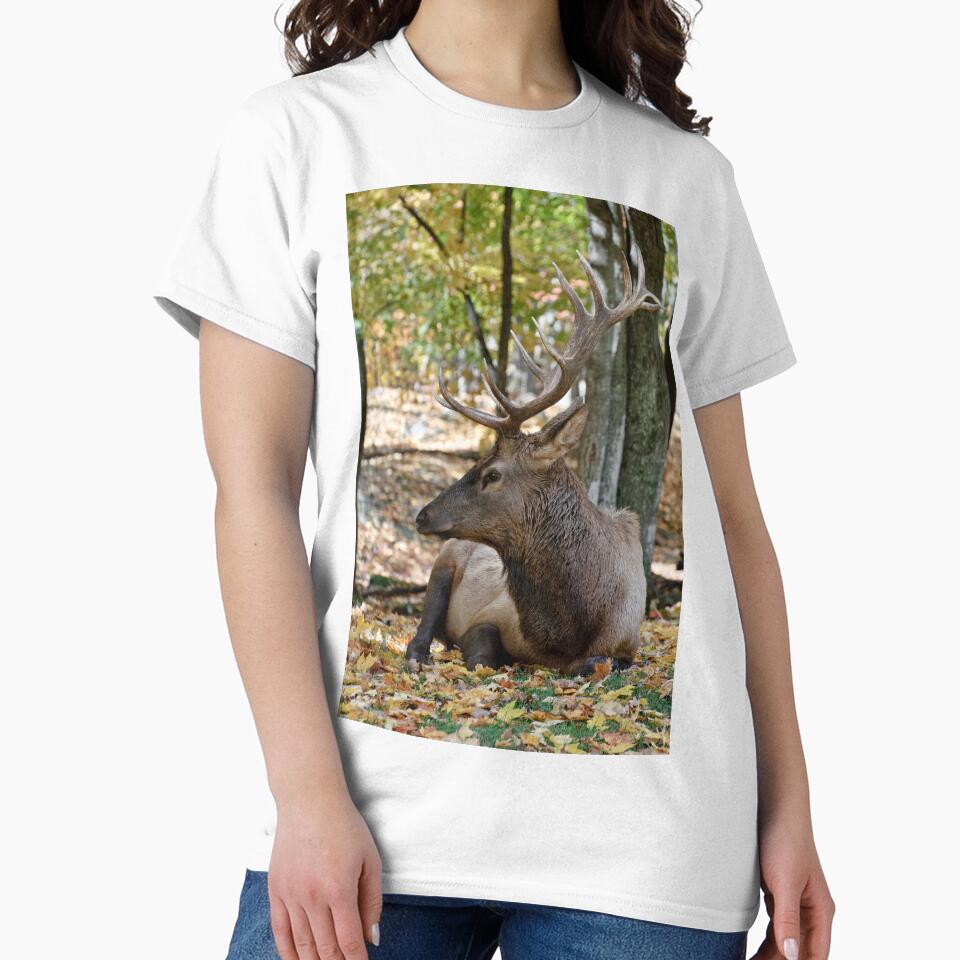 Elk -male by Tracey  Dryka T-Shirts, Hoodie, Sweatshirt | BlankRebels.com (Image 2)