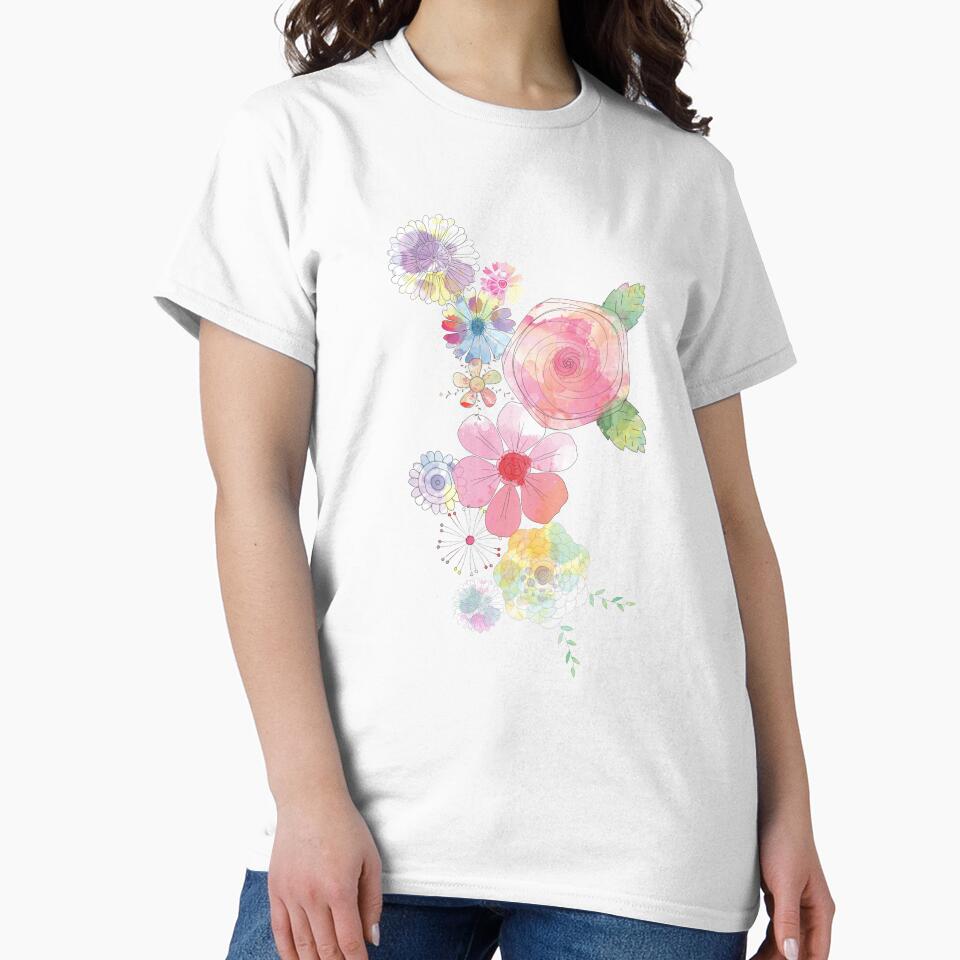 Vintage flowers by adiosmillet T-Shirts, Hoodie, Sweatshirt | BlankRebels.com (Image 2)