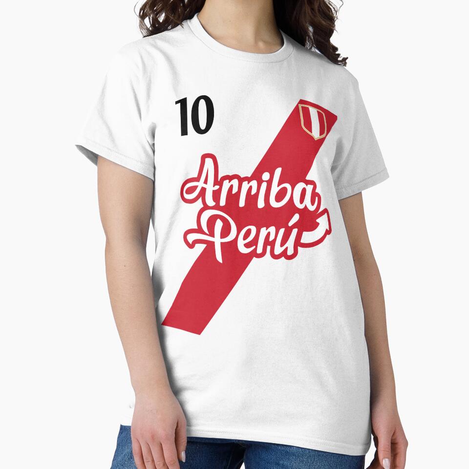 Retro Arriba Peru Soccer Jersey 10 Peruvian Futbol Gift Tee Jersey Peruvian Fanatic Gift  Retro Peruvian Gift Vintage Peru Shirt Peru Llama Cusco Gift Idea by HallelujahTees