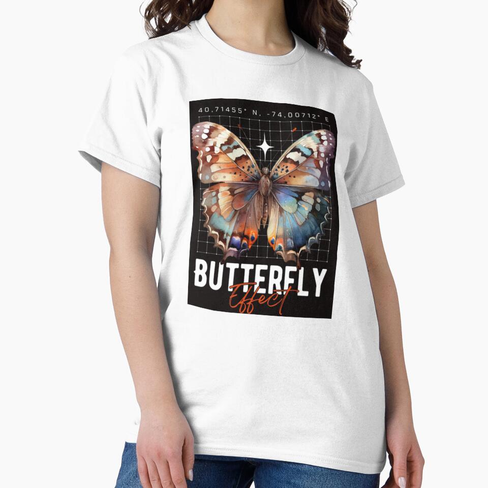 Butterfly Effect - Monarch Scientific Graphic Streetwear by Mahuahsan T-Shirts, Hoodie, Sweatshirt (Image 2)