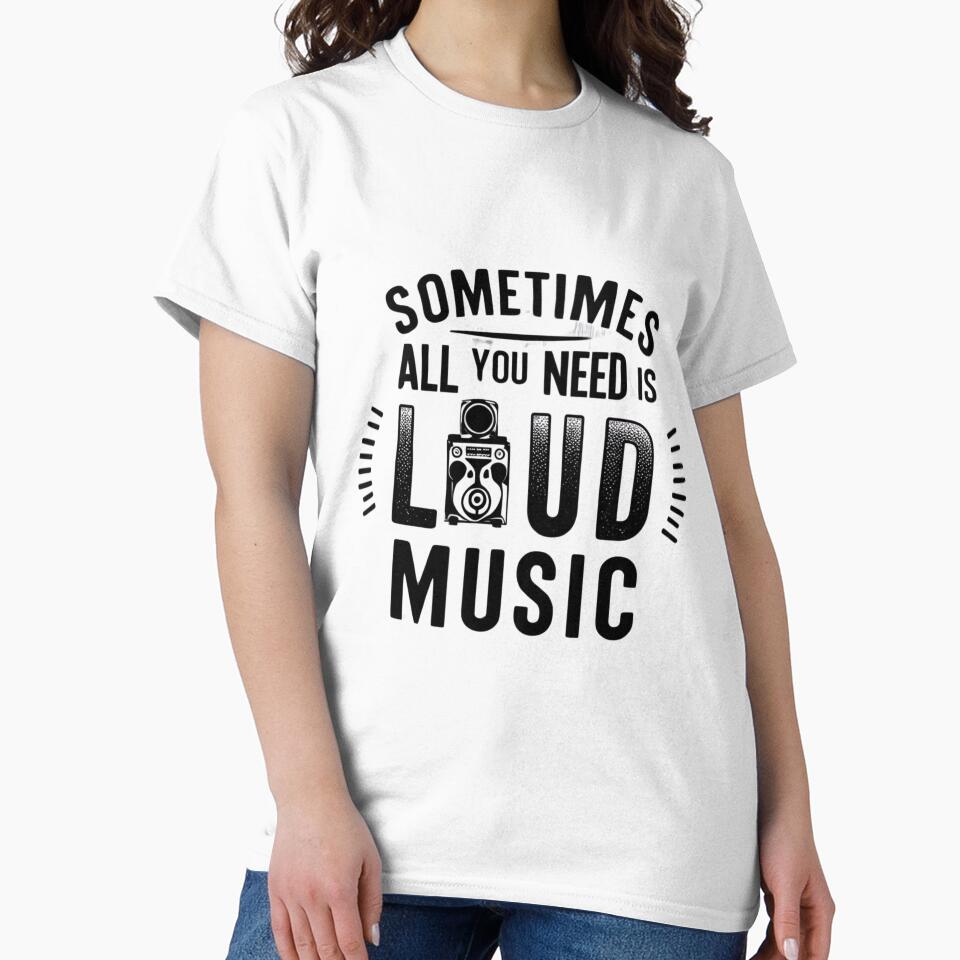 Sometimes all you need is loud music by whatthefoxsays