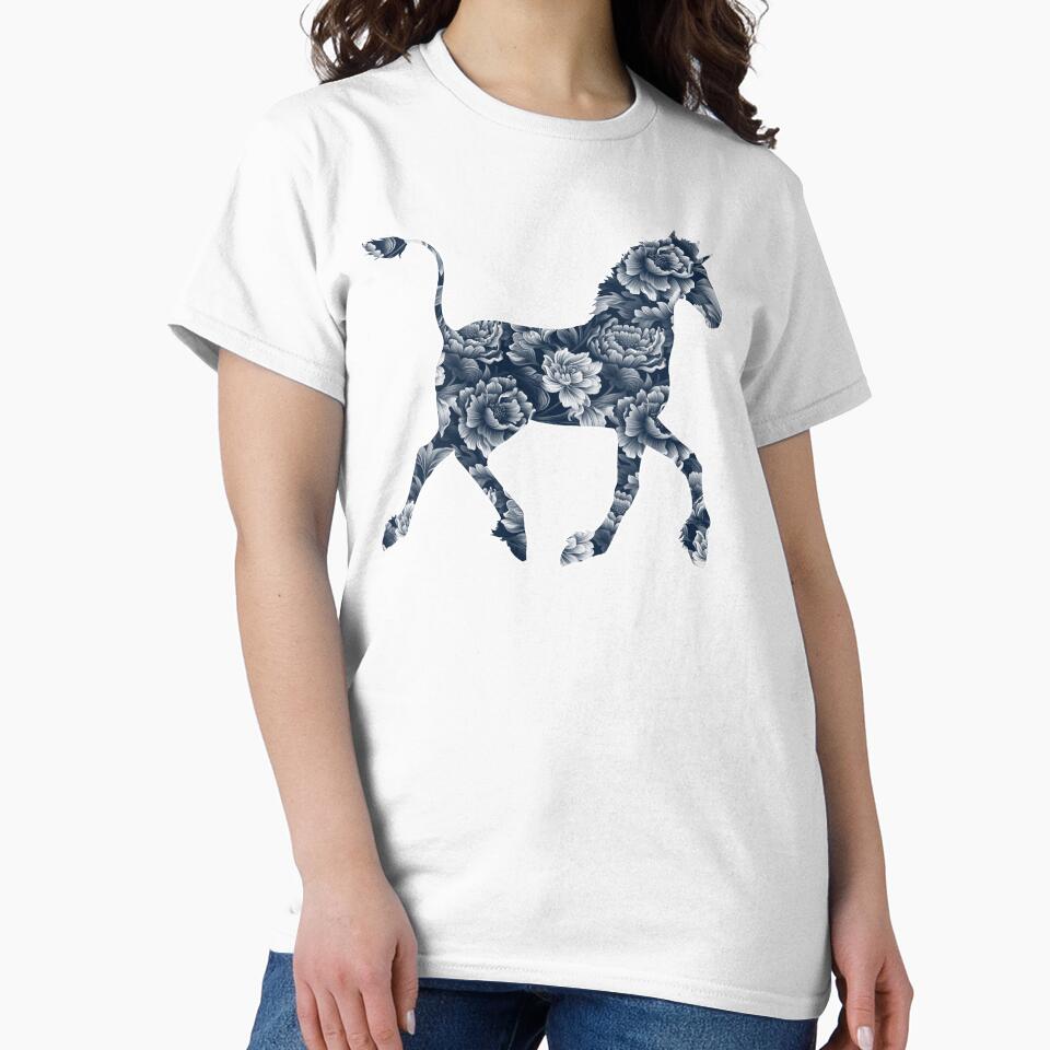 Porcelain Blue Unicorn Foal by Spinyflowerart T-Shirts, Hoodie, Sweatshirt | BlankRebels.com (Image 2)