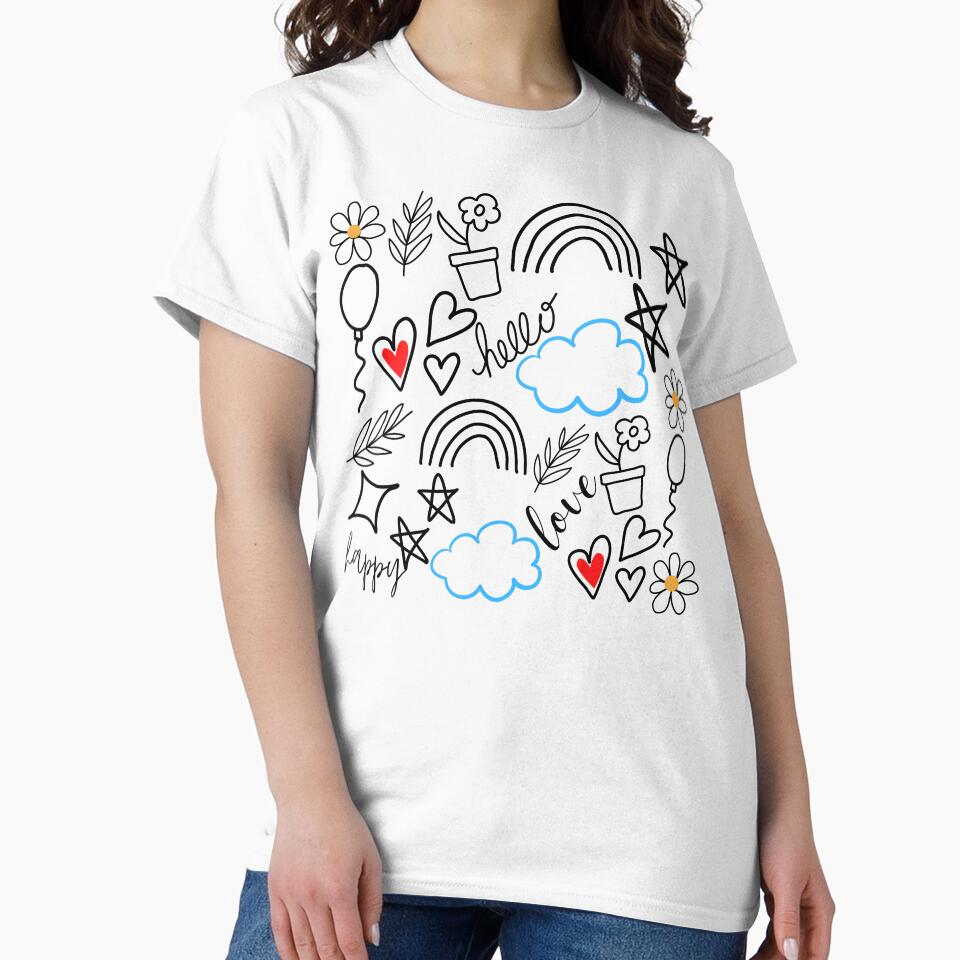 Random Doodle by ThePeanutSeries T-Shirts, Hoodie, Sweatshirt | BlankRebels.com (Image 2)