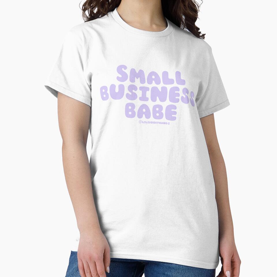 Small business babe. v3 | @lilsboobthangs by lilsboobthangs T-Shirts, Hoodie, Sweatshirt | BlankRebels.com (Image 2)