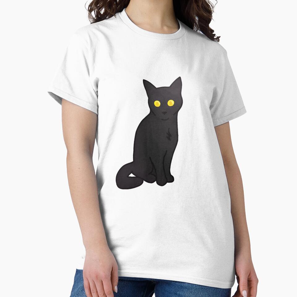 Black Cat by LoliteDesigns T-Shirts, Hoodie, Sweatshirt | BlankRebels.com (Image 2)