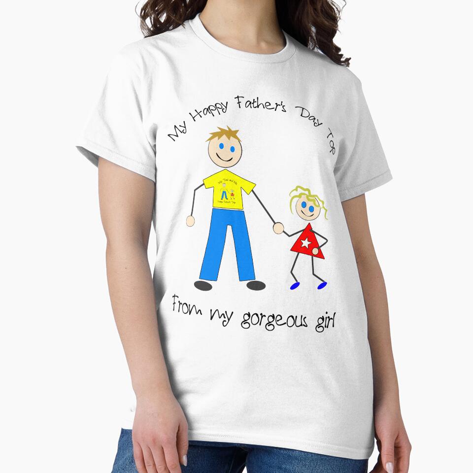 My Happy Fathers Day by Aurorapod T-Shirts, Hoodie, Sweatshirt | BlankRebels.com (Image 2)