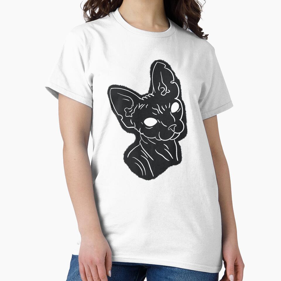 Black Sphynx by MaryAreWe T-Shirts, Hoodie, Sweatshirt | BlankRebels.com (Image 2)