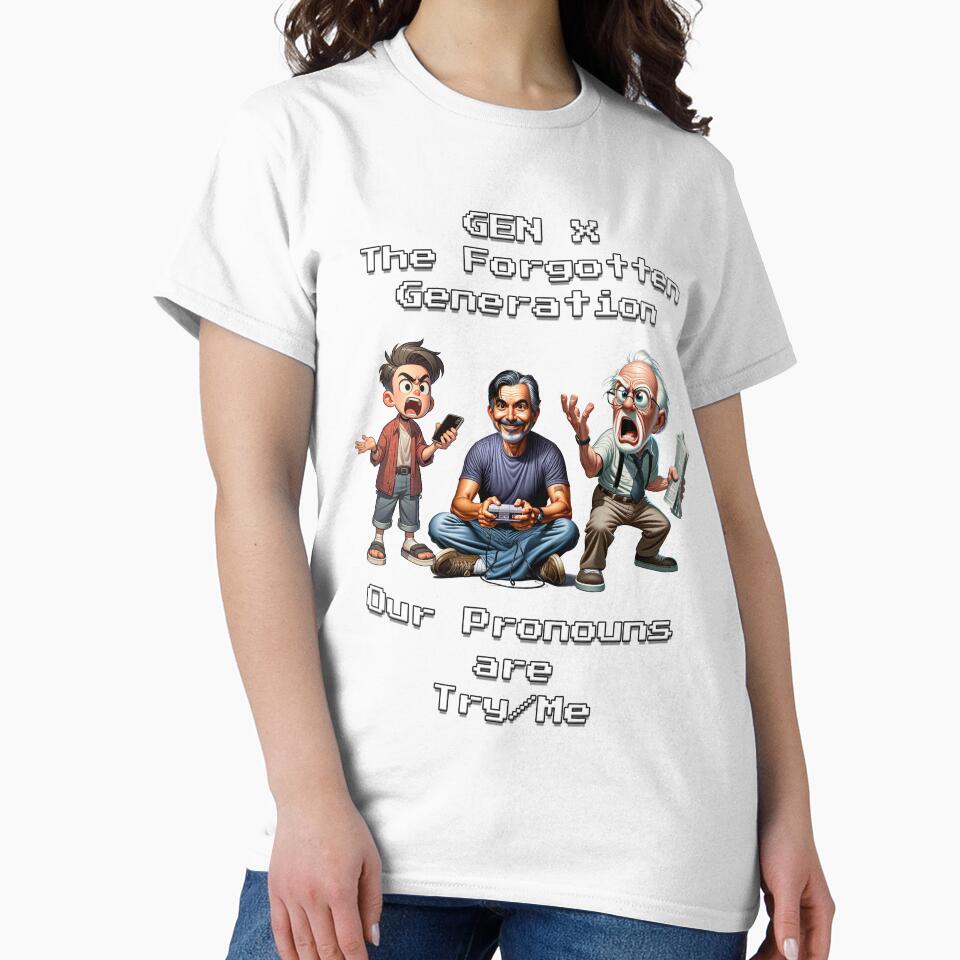 Generation Wars - Caught in the middle by AbsurdiaLabs T-Shirts, Hoodie, Sweatshirt | BlankRebels.com (Image 2)