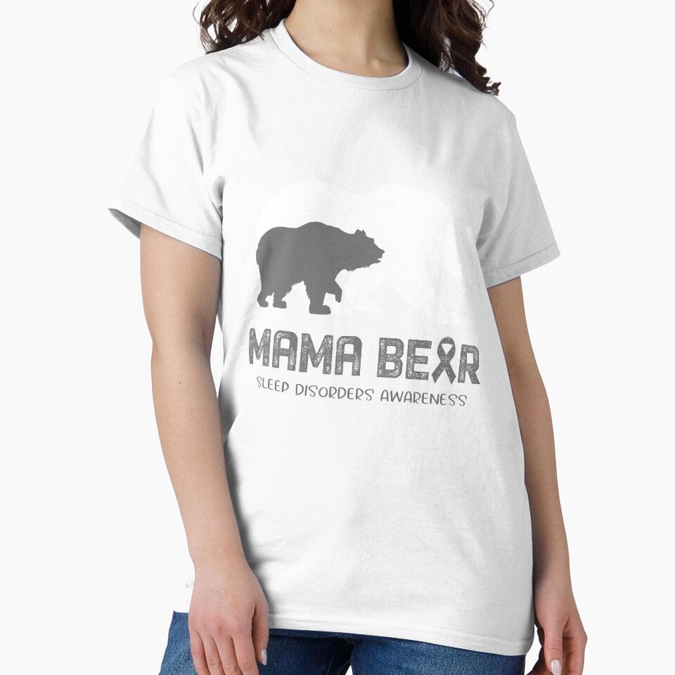 Sleep Disorders Awareness Mama Bear Support Sleep Disorders by Victormoratalla