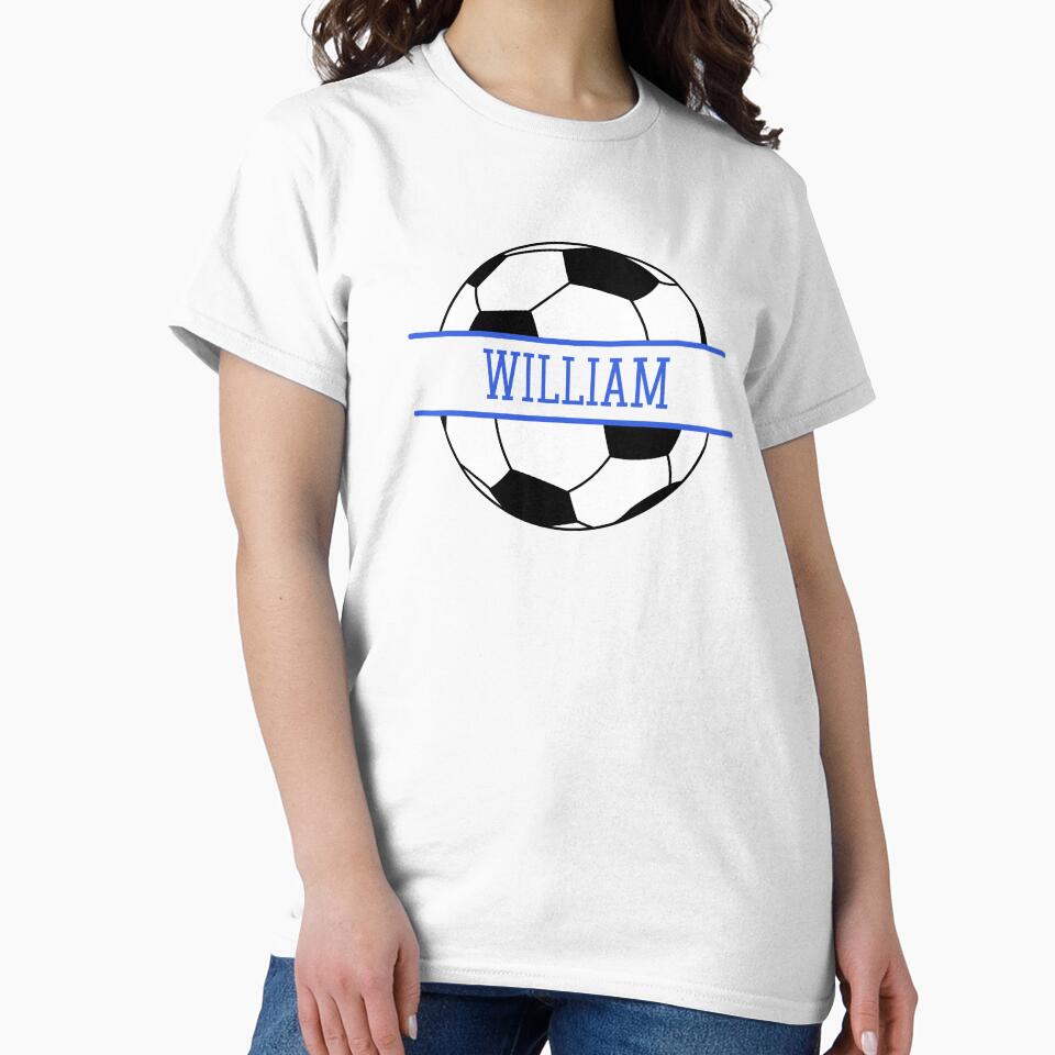 William Name Personalized Soccer Ball by AtriumHouse