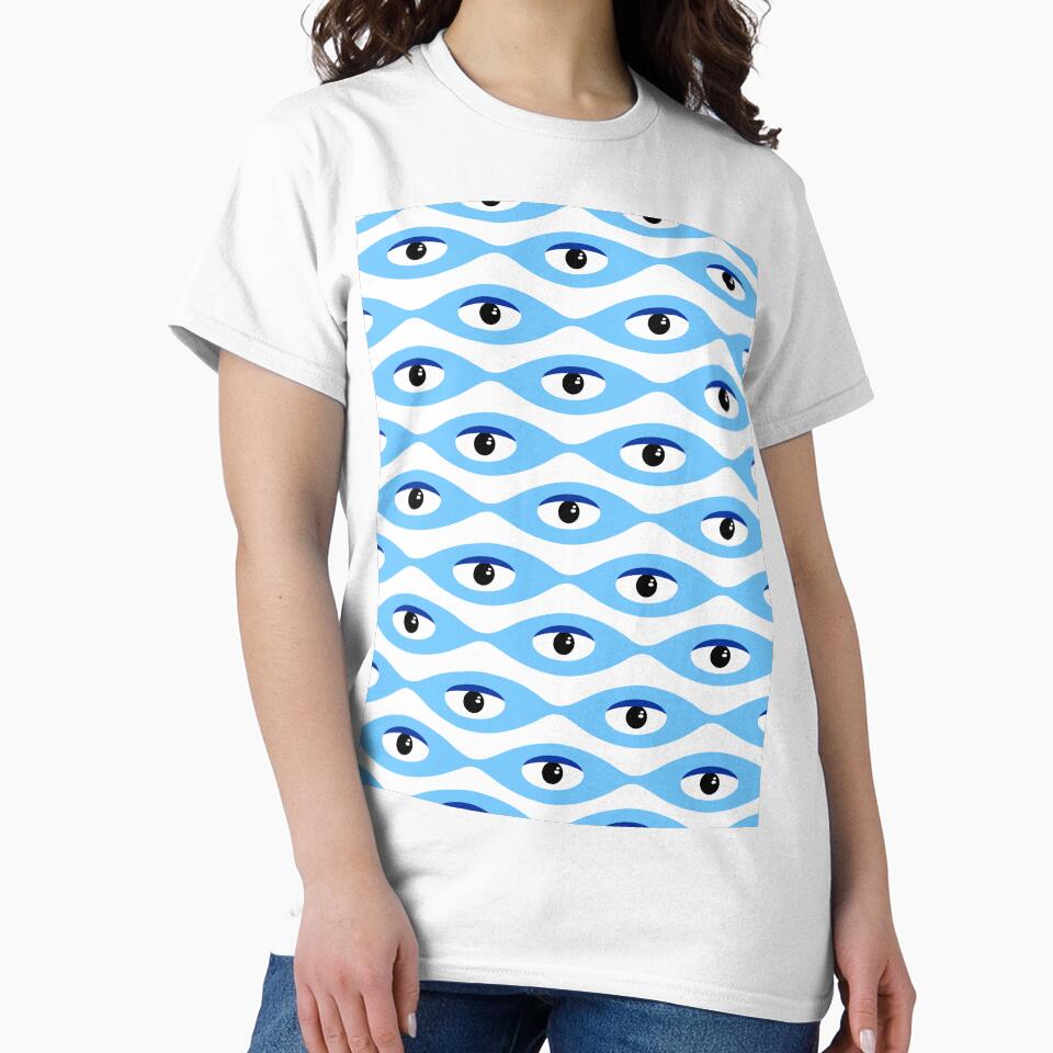 Mystical Eye Wave by DesignGardenia T-Shirts, Hoodie, Sweatshirt | BlankRebels.com (Image 2)