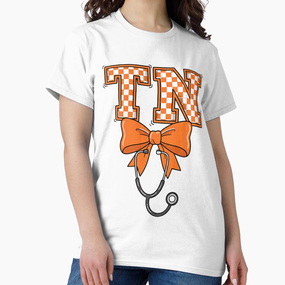 Tennessee Nurse Stethoscope Orange State Pride by torildorxop T-Shirts, Hoodie, Sweatshirt | BlankRebels.com (Image 2)