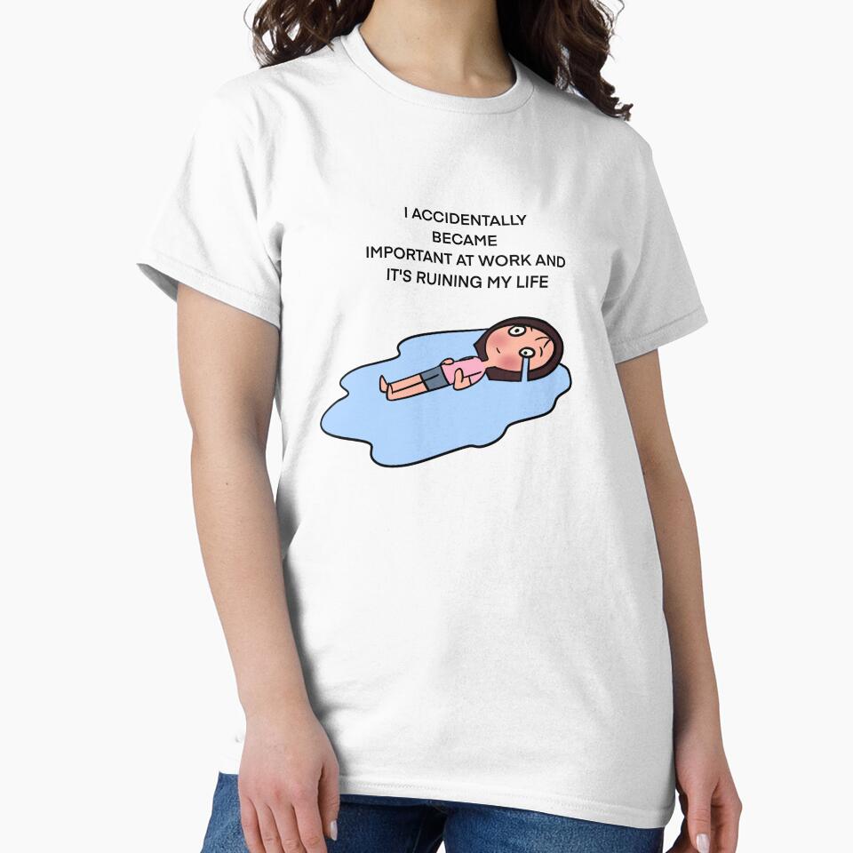 Work sarcasm by Mermaidssparkle T-Shirts, Hoodie, Sweatshirt | BlankRebels.com (Image 2)
