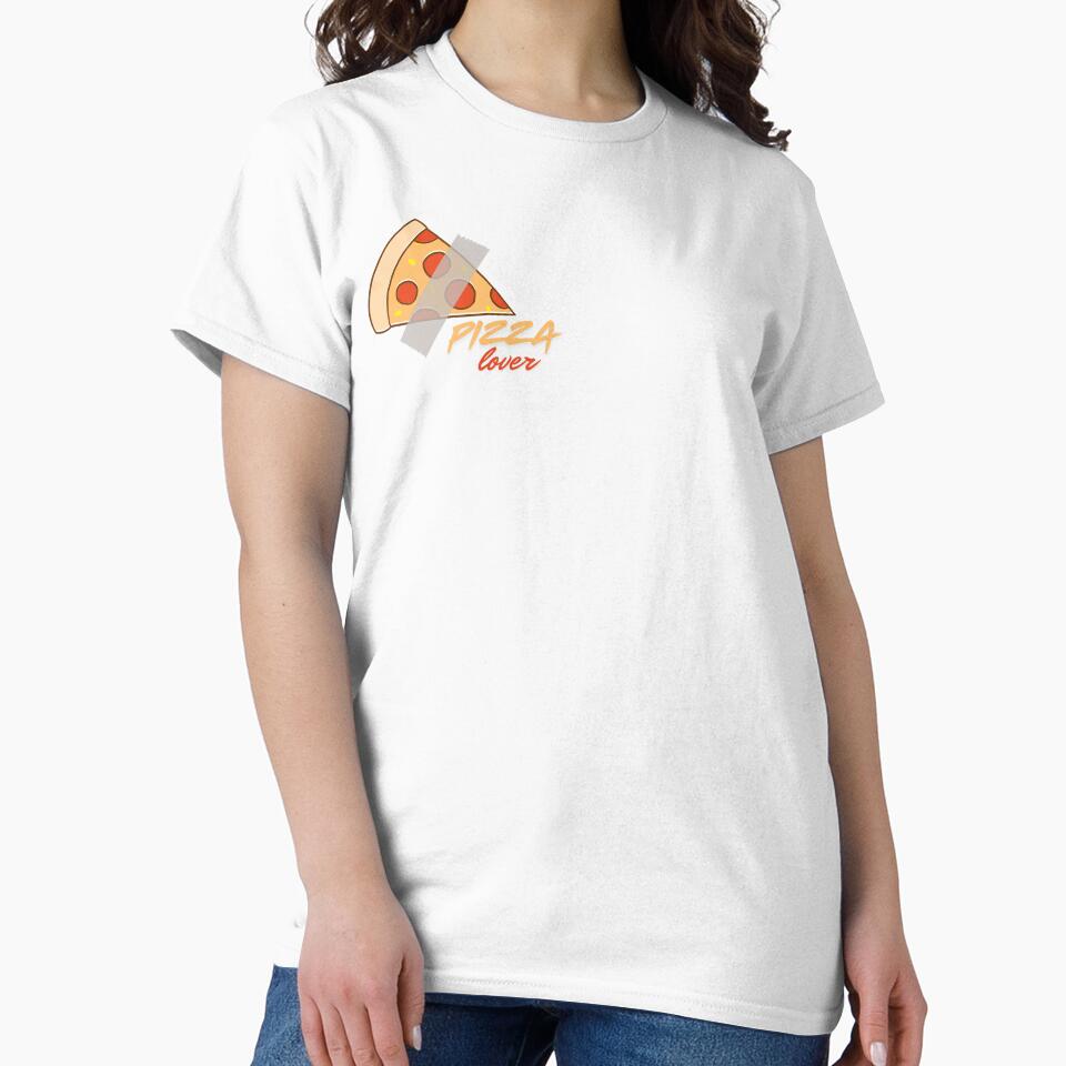 Pizza Lover – Cute & Funny Pizza Illustration for Food Lovers by Akalternativ T-Shirts, Hoodie, Sweatshirt (Image 2)