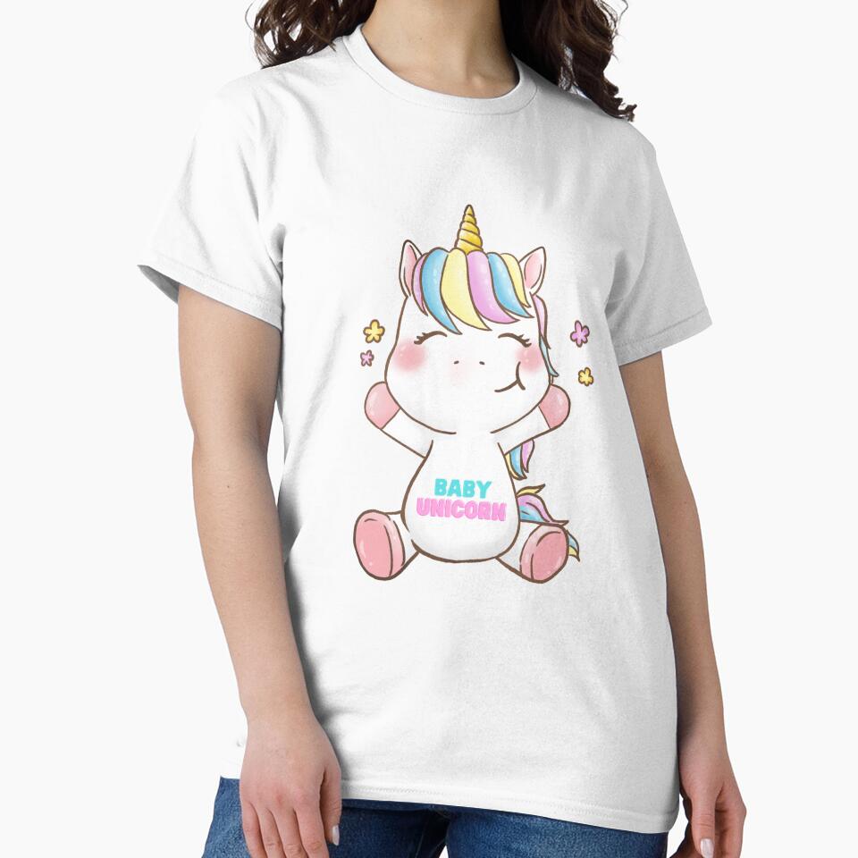 Baby unicorn by akartiwa T-Shirts, Hoodie, Sweatshirt | BlankRebels.com (Image 2)