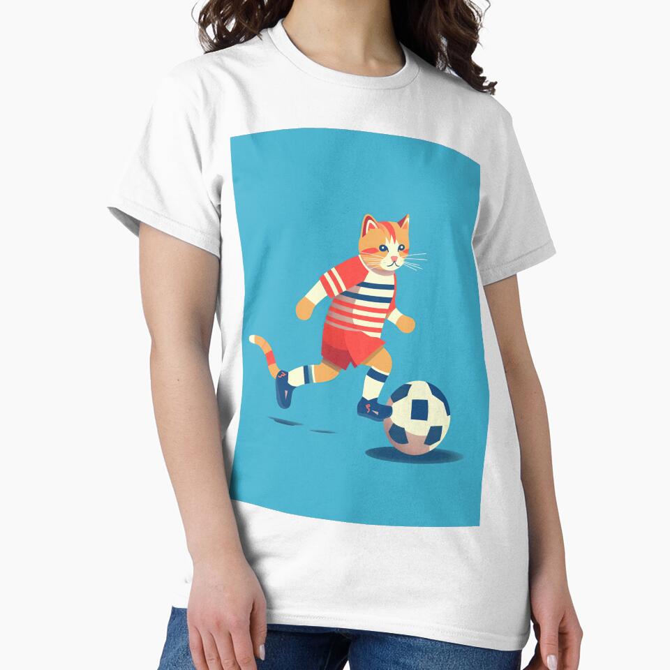 Cat soccer. by DayummnDesigns