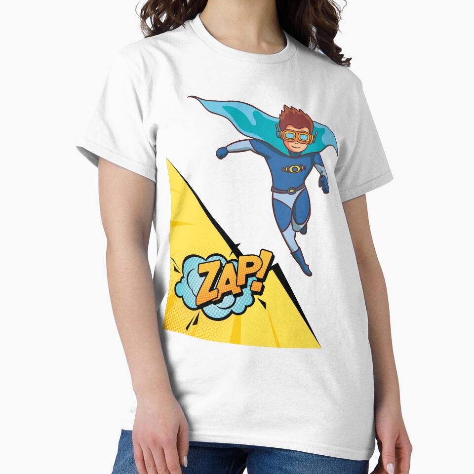 Superhero Zap Time by FanFest T-Shirts, Hoodie, Sweatshirt | BlankRebels.com (Image 2)