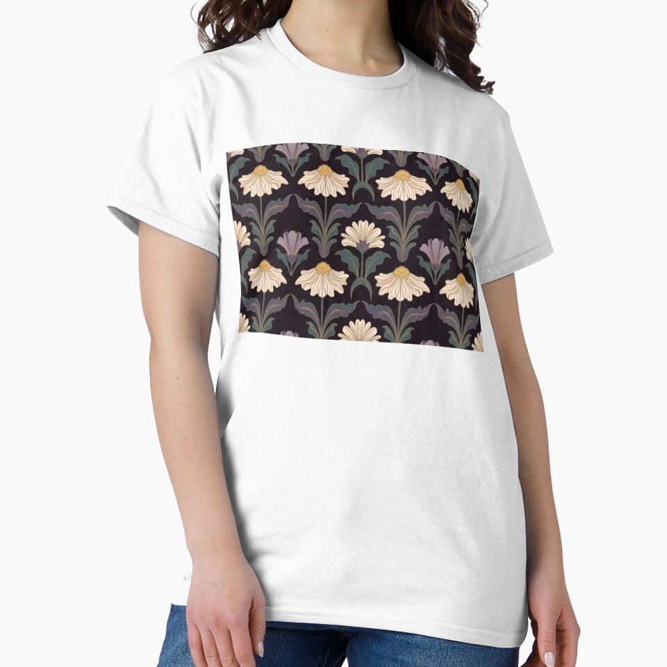 Art Deco Daisies by CharmingFlowers
