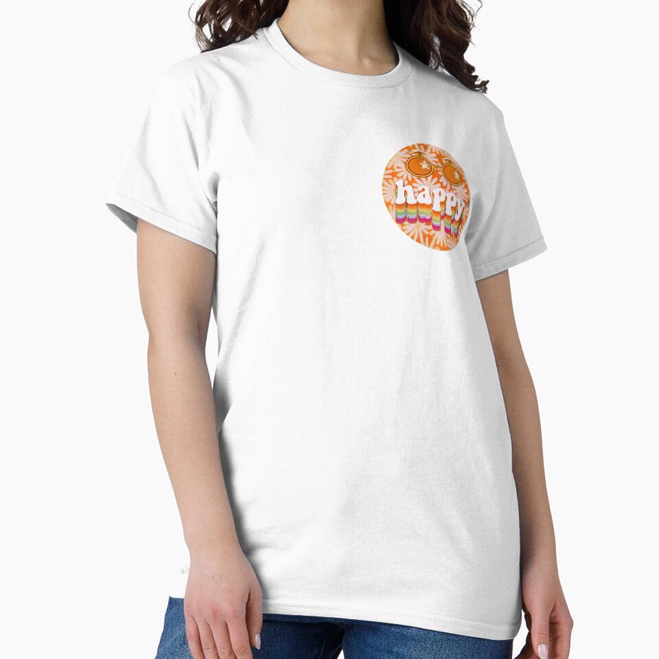 happy hippy butterfly sticker by monikizz T-Shirts, Hoodie, Sweatshirt | BlankRebels.com (Image 2)