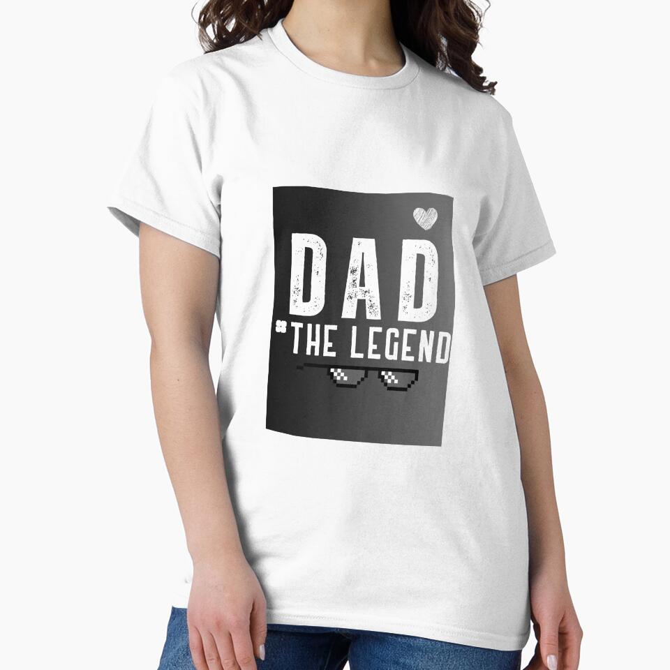 Dad The Legend by DigitalCraftCo- T-Shirts, Hoodie, Sweatshirt | BlankRebels.com (Image 2)