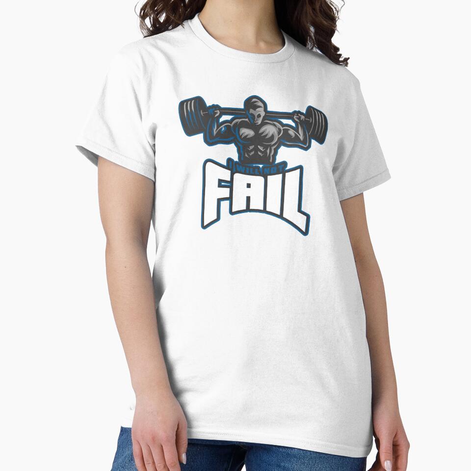 I Will Not Fail by spokoandstuff T-Shirts, Hoodie, Sweatshirt | BlankRebels.com (Image 2)