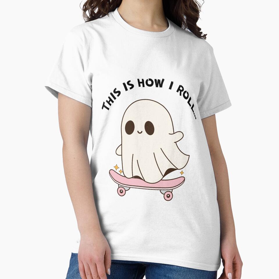 Who says ghosts can't have fun? by Renee Koutsis T-Shirts, Hoodie, Sweatshirt | BlankRebels.com (Image 2)