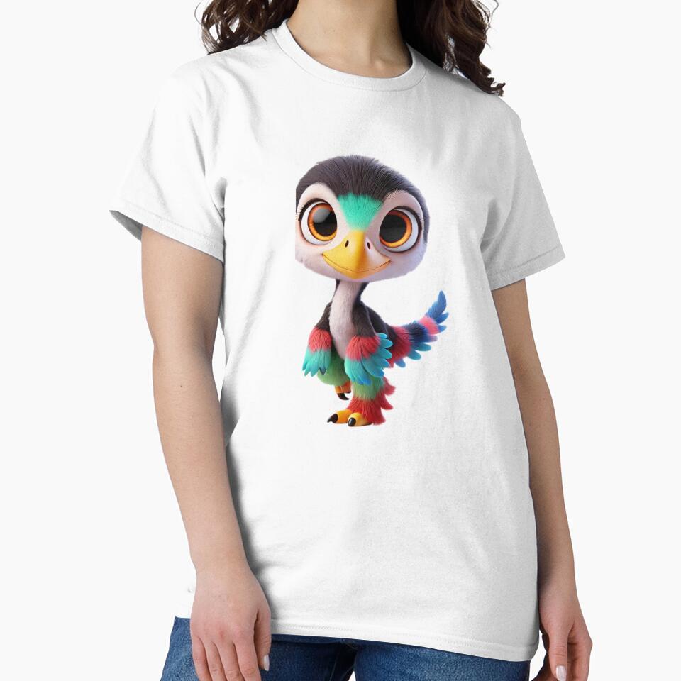 Cute Xiaotingia Dinosaur by Sillytoe T-Shirts, Hoodie, Sweatshirt | BlankRebels.com (Image 2)