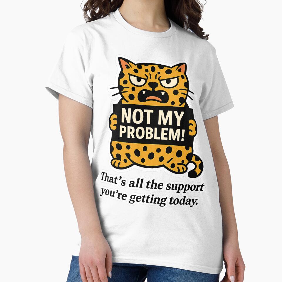 Not My Circus, Not My Monkeys – For People Who Cancel Plans | Funny Minimalist Mood by JustMeditateIt T-Shirts,... (Image 2)