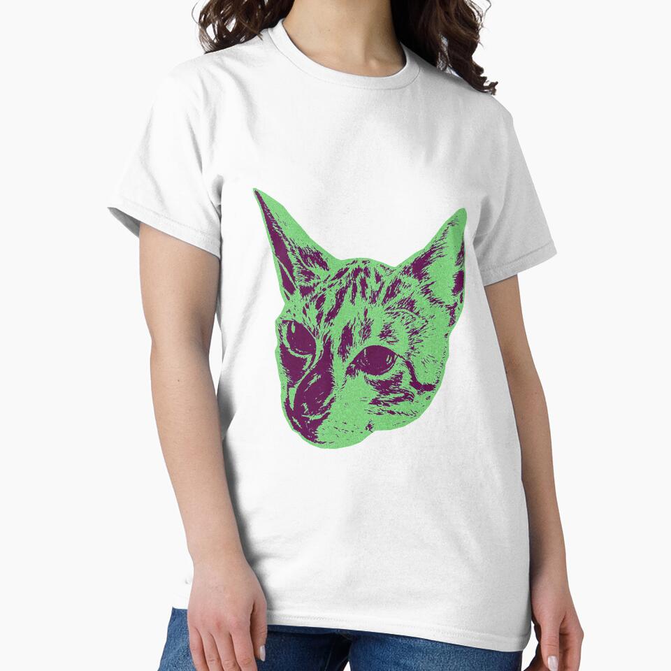 cat aesthetic art by Domi-llustra