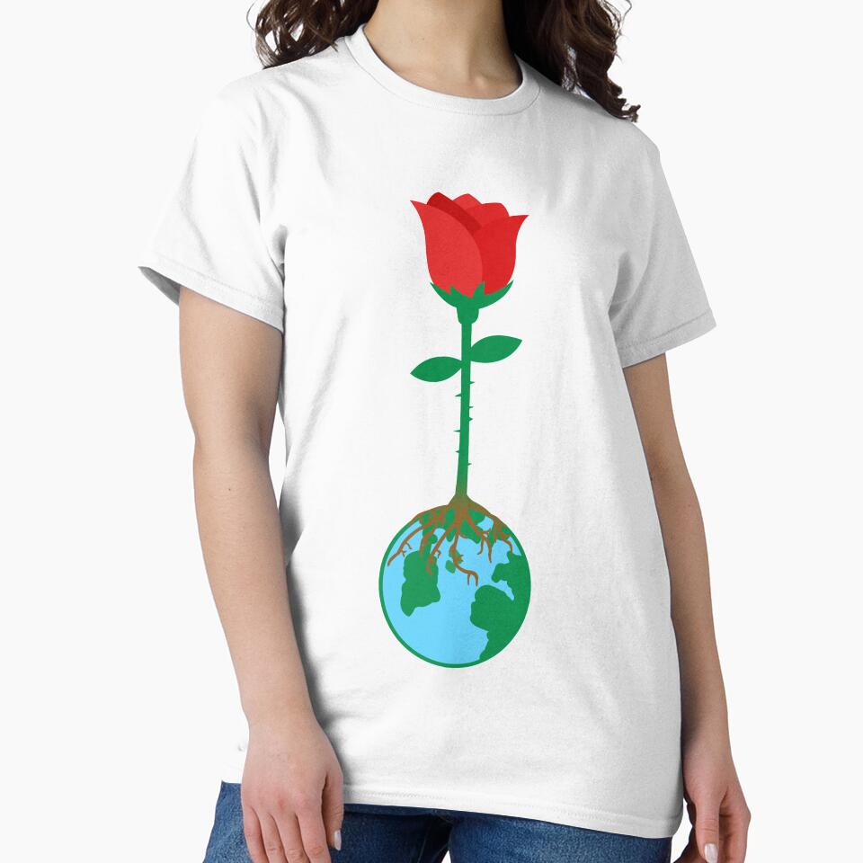 Rose from the earth by nmdesigns1 T-Shirts, Hoodie, Sweatshirt | BlankRebels.com (Image 2)