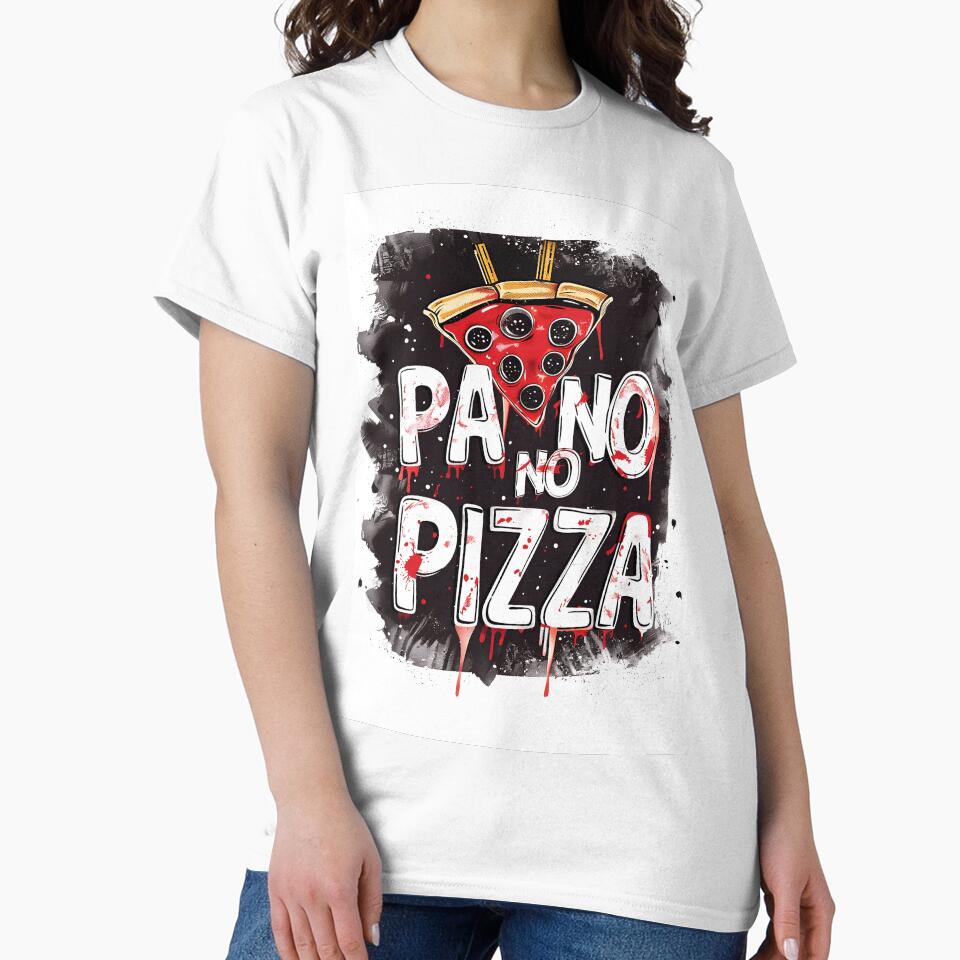 No Pain No Pizza – Funny Gym Quote Workout Design by Velamoon T-Shirts, Hoodie, Sweatshirt | BlankRebels.com (Image 2)