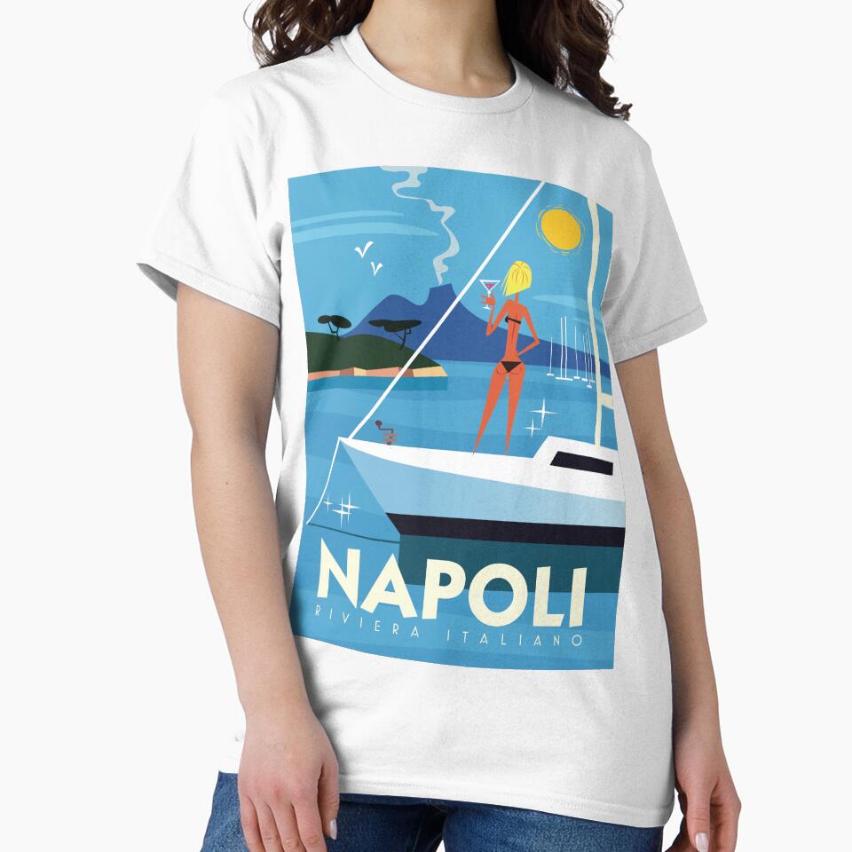 Napoli poster by GAGodel T-Shirts, Hoodie, Sweatshirt | BlankRebels.com (Image 2)