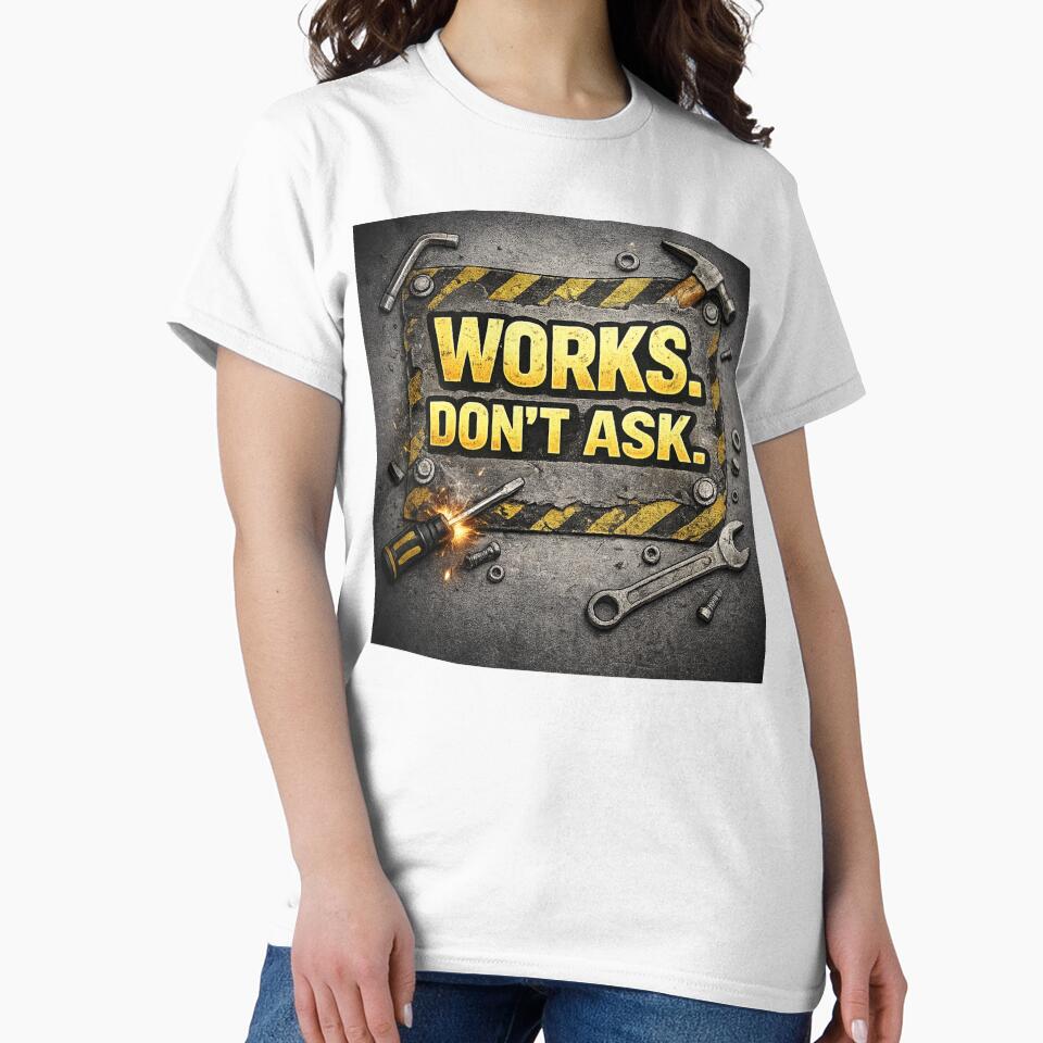 Works. Don’t Ask. – Sarcastic Engineer Quote by Transcend Modern T-Shirts, Hoodie, Sweatshirt | BlankRebels.com (Image 2)
