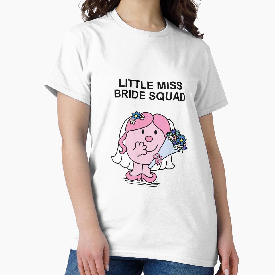 Little Miss Bride Squad by Scat the cat T-Shirts, Hoodie, Sweatshirt | BlankRebels.com (Image 2)
