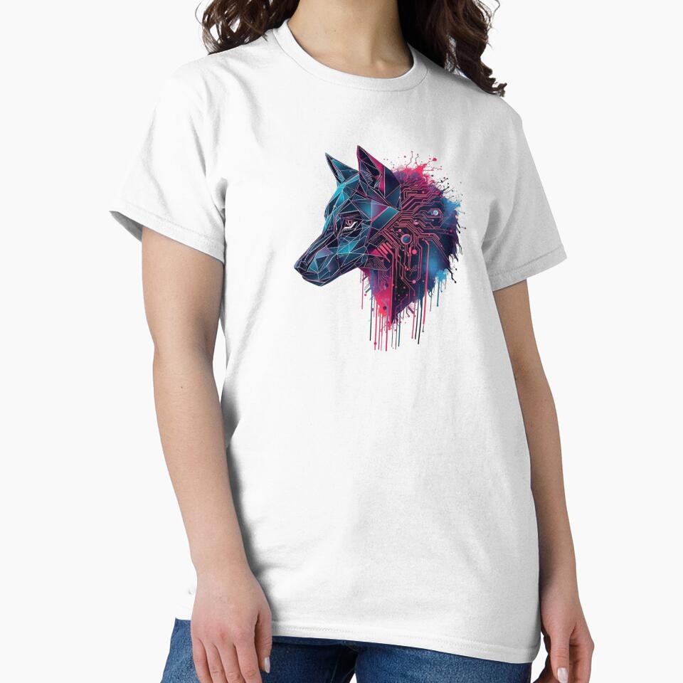 Geometric Wolf Head by garts T-Shirts, Hoodie, Sweatshirt | BlankRebels.com (Image 2)