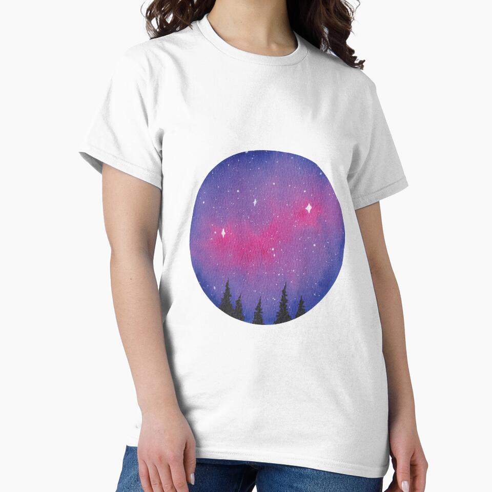 Purple galaxy by RosanneCreates T-Shirts, Hoodie, Sweatshirt | BlankRebels.com (Image 2)
