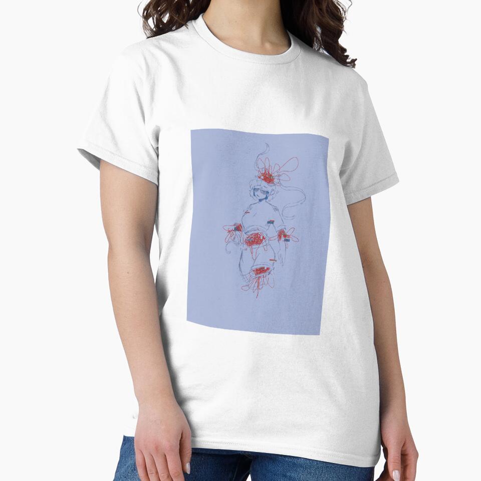 Glitchy time by redthepunqueen T-Shirts, Hoodie, Sweatshirt | BlankRebels.com (Image 2)